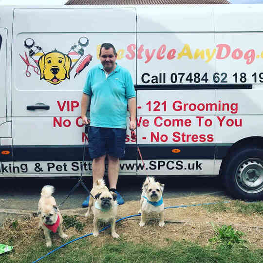 Daniel Husband WeStyleAnyDog.com Founder and dog groomer for Rutland & Stamford